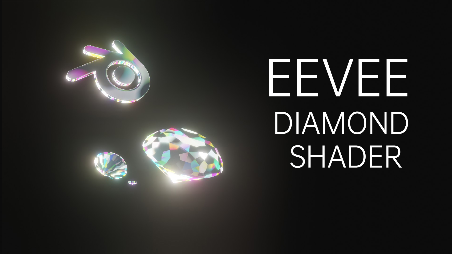 EEVEE Real-Time Diamond Shader preview image 1